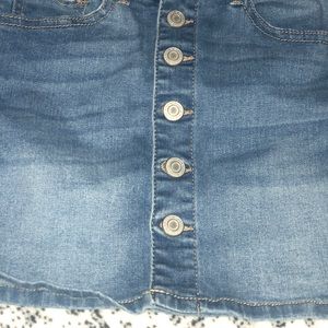 Jean blue skirt